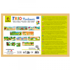 Puzzle educativ - Familii de animale