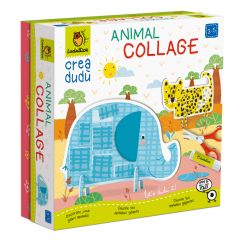 Joc indemanare - Colaje cu animale