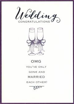 Felicitare - Wedding congratulations Pigment Productions