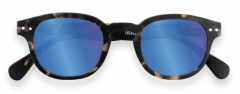 Ochelari de soare +0.00 - Sun Junior - #C Tortoise - Soft Blue Mirror Lenses