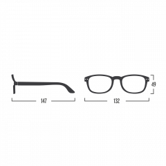 Ochelari de citit +1.00 - #B Reading Tortoise Soft Izipizi