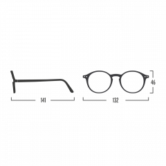 Ochelari de citit +1.50 - #D Reading Tortoise Soft Izipizi
