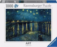 Puzzle Noapte instelata - Vincent Van Gogh, 1000 piese