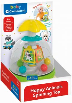 Jucarie bebelusi - Happy Animals Spinning Top