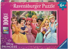 Puzzle Viata de basm a printeselor Disney, 100 piese