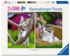 Puzzle Pisicute, 2 x 500 piese