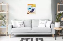 Set pictura pe numere - Relaxare la plaja