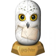 Puzzle 3D - Hylkies Harry Potter - Mini figurina de colectie Hedwig, 54 piese