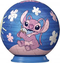 Puzzle 3D - Bila Disney Stitch Angel,  54 piese