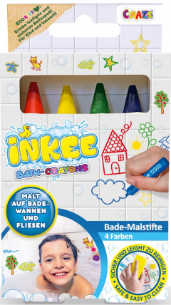 Set 4 creioane de baie - Lavabile