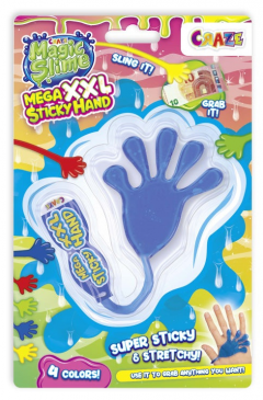 Jucarie - Magic Slime Mega XXL Sticky Hand (mai multe culori - pret pe bucata)