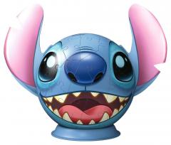 Puzzle 3D - Disney Stitch - Figurina Stitch cu urechi, 72 piese