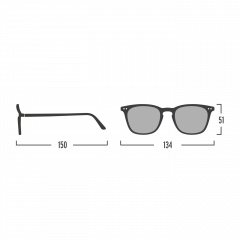 Ochelari de soare +2.50 - #E Sun Green Tortoise Mirror Izipizi