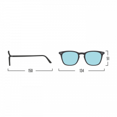 Ochelari cu protectie pentru ecran - #E Screen Yellow Tortoise