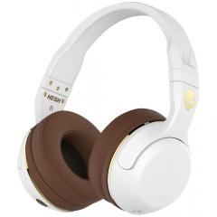 Casti Bluetooth Wireless Skullcandy Hesh 2.0 - White / Brown / Gold