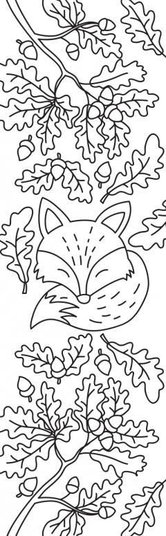 Semne de carte de colorat - Natura