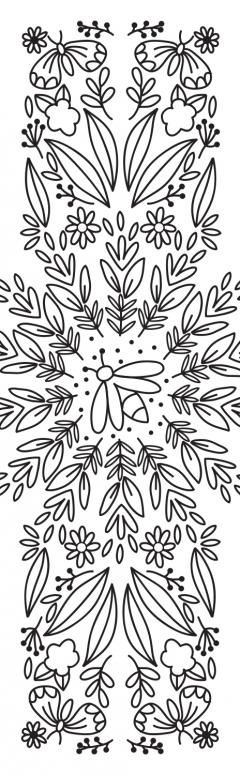 Semne de carte de colorat - Natura