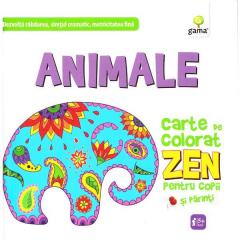 Animale. Carte de colorat ZEN