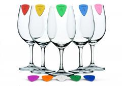 Set 10 marcatoare pentru pahar - Tonbury Multicolour