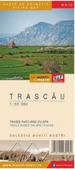 Harta de drumetie - Trascau