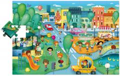 Puzzle Gigant - Orasul 48 piese
