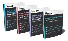 GMAT Official Guide 2025-2026 Bundle