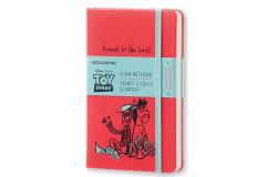 Moleskine Plain Notebook - Toy Story - Limited Edition Geranium Red Pocket