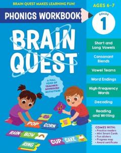 Brain Quest Phonics Workbook: Grade 1