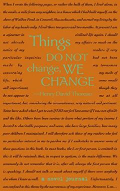 A Novel Journal - Walden Henry David Thoreau