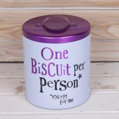 Cutie pentru biscuiti - One Biscuit Per Person