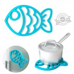 Suport termorezistent - Trivet Fish Blue