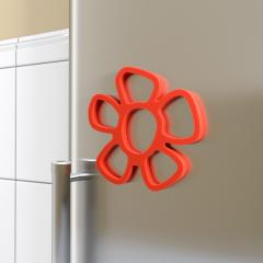 Suport oala termorezistent - Trivet Daisy Magnetic Red