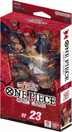 One Piece - Card Game Starter Deck - Red, Shanks ST-23 (Engleza)