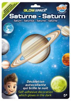 Sticker decorativ fosforescent - Saturn