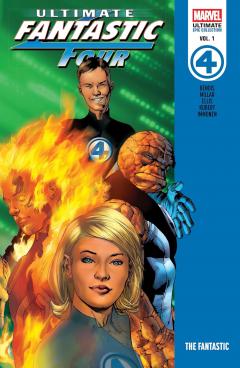 Coperta cărții Ultimate Fantastic Four