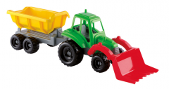 Jucarie - Tractor cu remorca
