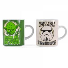 Set 2 cani - Star Wars - Yoda and Stormtrooper