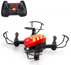 Jucarie cu telecomanda - Drona pompieri