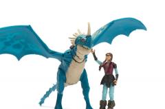 Figurina - Dragon Deadly Nadder si Viking Astrid 