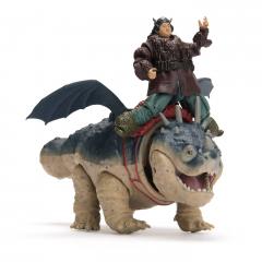 Figurina - Dragon Gronckle si Viking Fishlegs