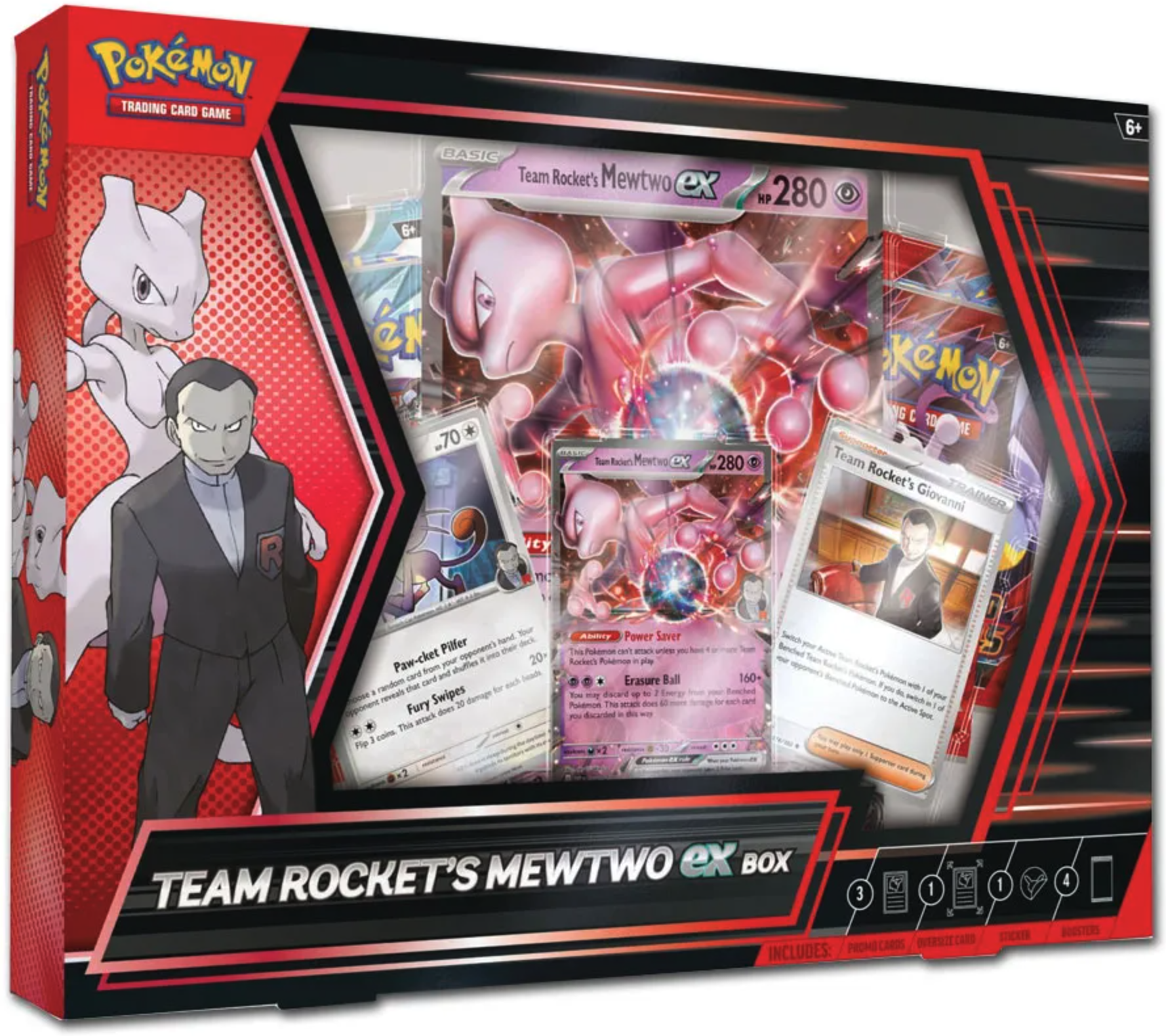 Mewtwo Box Pokemon TCG - June Team Rocket's Mewtwo ex Box - The Pokemon Company