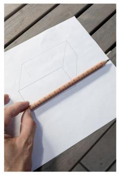 Creion cu rigla - S2 - doua modele