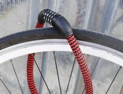 Cablu antifurt cu cifru pentru bicicleta - Braided Bike Lock