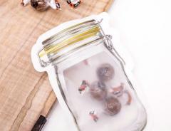 Punga mica zip lock - Mason Jar