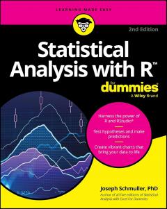 Coperta cărții Statistical Analysis with R For Dummies