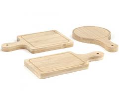 Set 6 mini platouri in forma de tocator Kikkerland