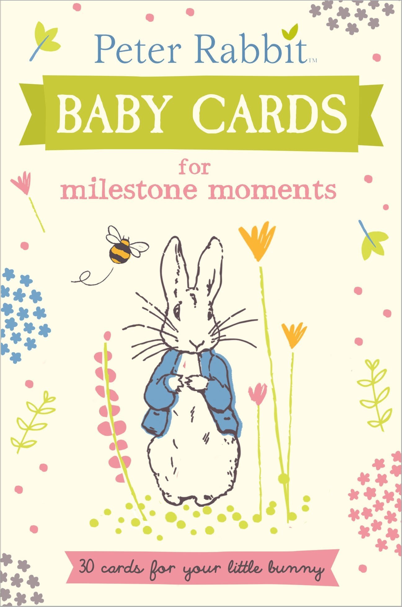 Peter Rabbit Baby Cards - for Milestone Moments Puffin