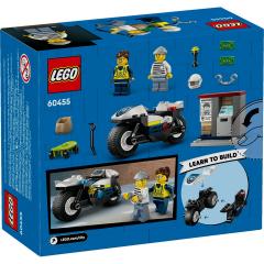 LEGO City - Urmarire cu Motocicleta de Politie (60455)
