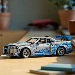 LEGO Technic - Masina Nissan Skyline GT-R (R34) din Mai furios, mai iute (42210)