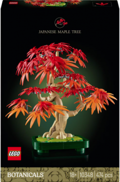 LEGO Icons - Bonsai de Artar Japonez, Rosu (10348)